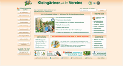 Desktop Screenshot of kleingartenvereine.de